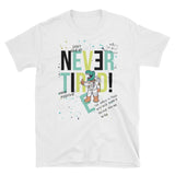 Typography slogan with patches vector