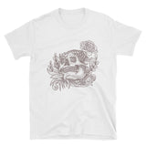 skull decoration vector illustration