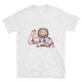 Vector illustration cosmonaut