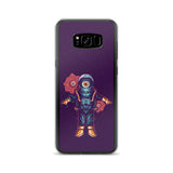 Astronaut and Alien Vector Illustration